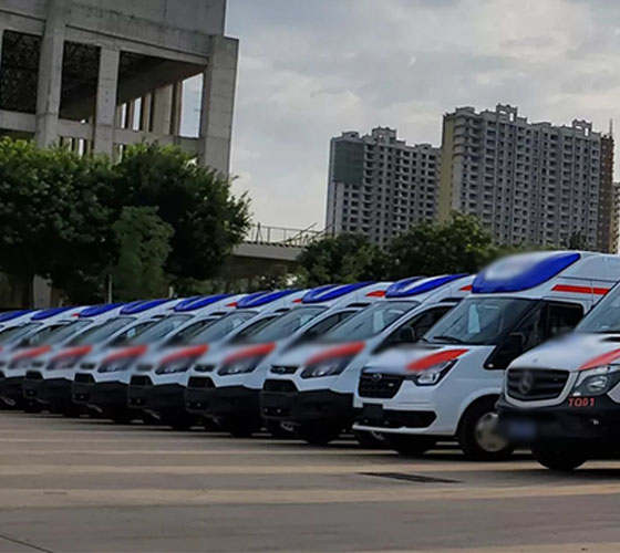 梁山县服务车队展示